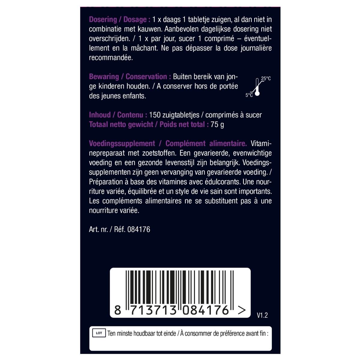 Lucovitaal Biotine 10.000mcg Forte 3/5