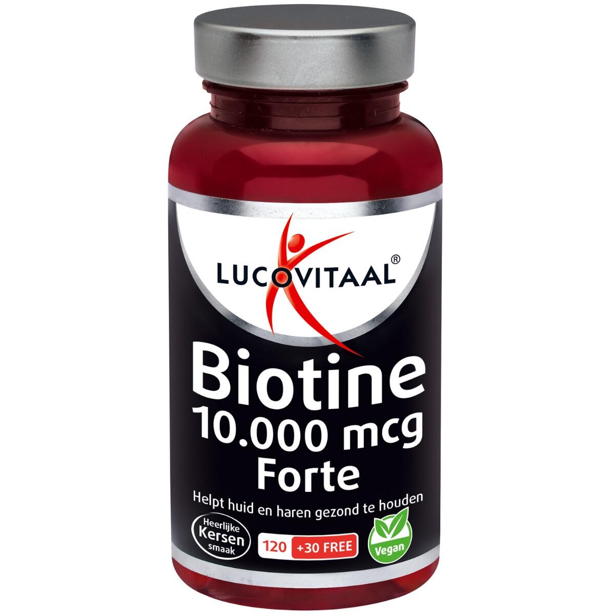 Lucovitaal Biotine 10.000mcg Forte 5/5