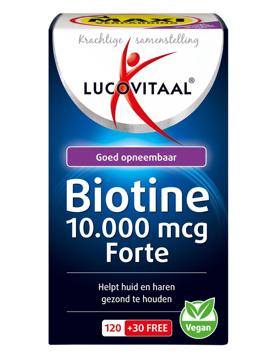 LUCOVITAAL Lucovitaal Biotine 10.000mcg Forte