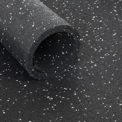 Pavimento sportivo - Rotolo da 125 m² - Spessore 6 mm - Nero/Grigio