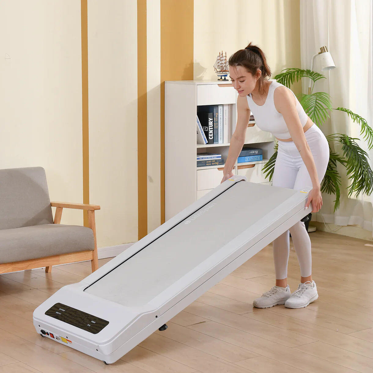 LifeSpanTX6Tapis de Marsche - Blanc immaculé 2/6
