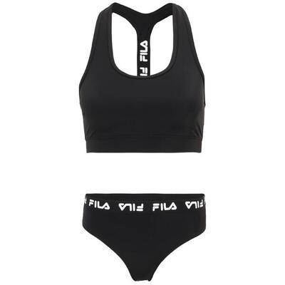 Costume da bagno intero a due pezzi da donna con schiena a nuotatore Fila Sorano