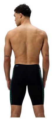 Maglia Speedo Endurance+ MAX Tech Panel Uomo Nero/Turchese 2/7