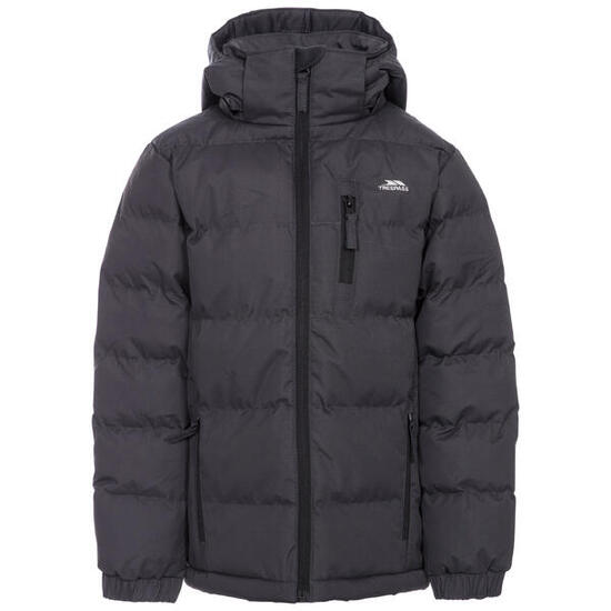 2058 Trespass Tuff - Veste matelassée homme 3/4 gris foncé