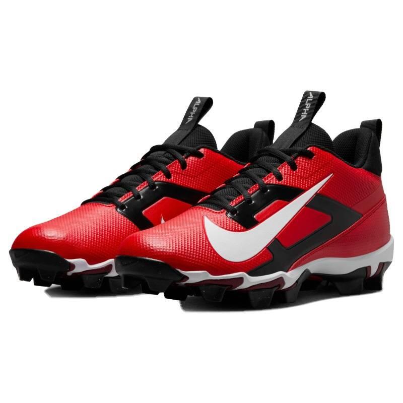 Crampons Nike Alpha Menace Shark 4 Mid Rouge 2/5