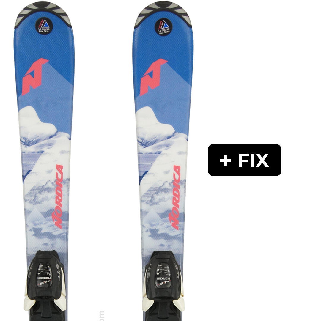 NORDICA Reconditionné - NORDICA LITTLE BELLE FDT + MARKER 4.5 - Très bon état
