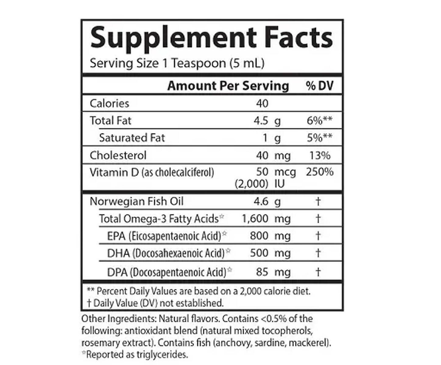 Carlson Labs The Very Finest Fish Oil - 200ml Lemon 3/3