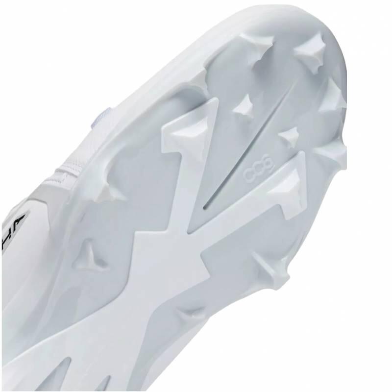 Crampons de Football Americain moulés Nike Alpha menace Pro 3 Blanc 3/5