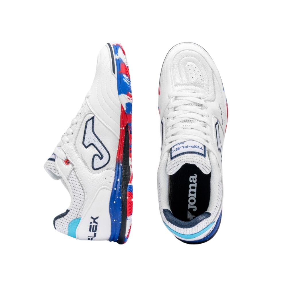Buty piłkarskie męskie Joma Top Flex Rebound IN 2602 white 4/7
