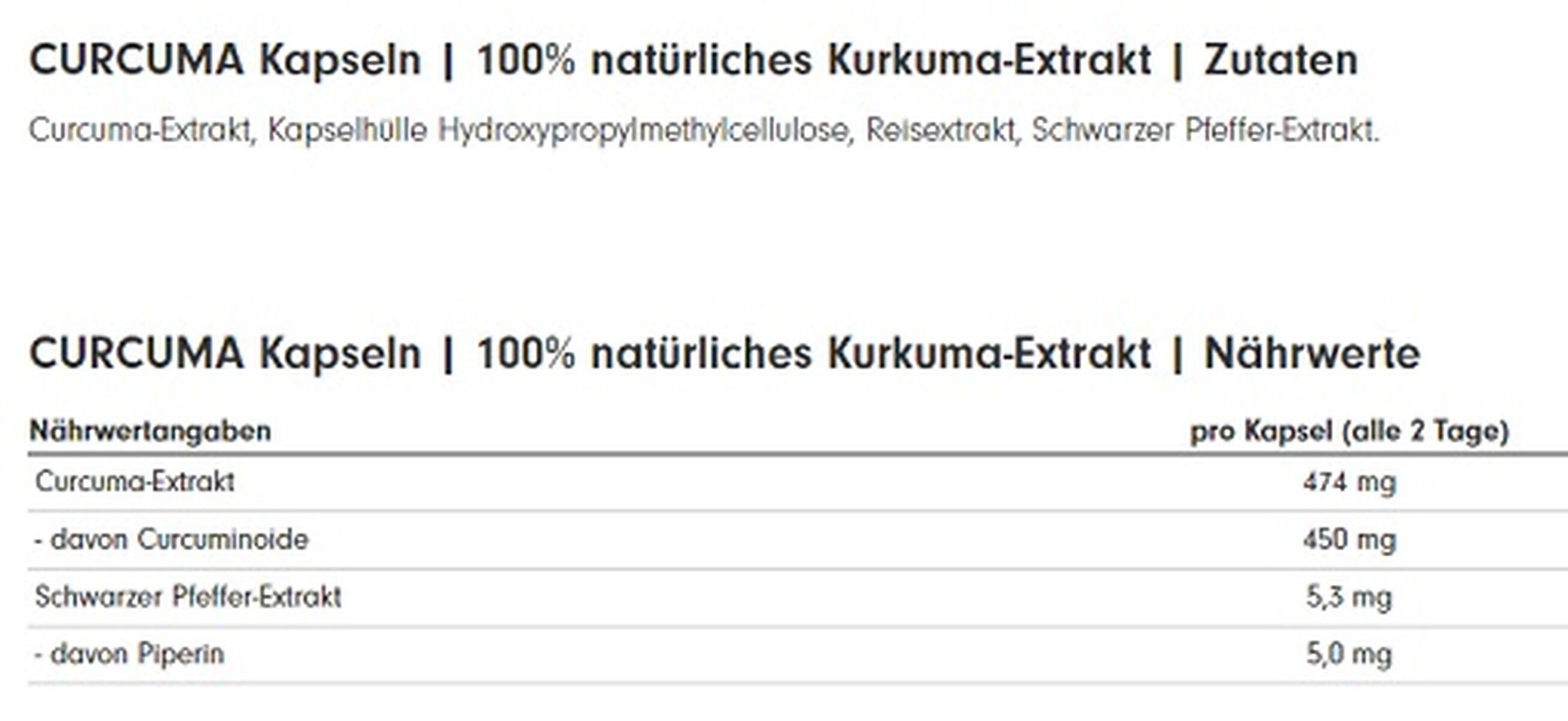 ProFuel CURCUMA Extrakt (90 Kapseln) 3/3