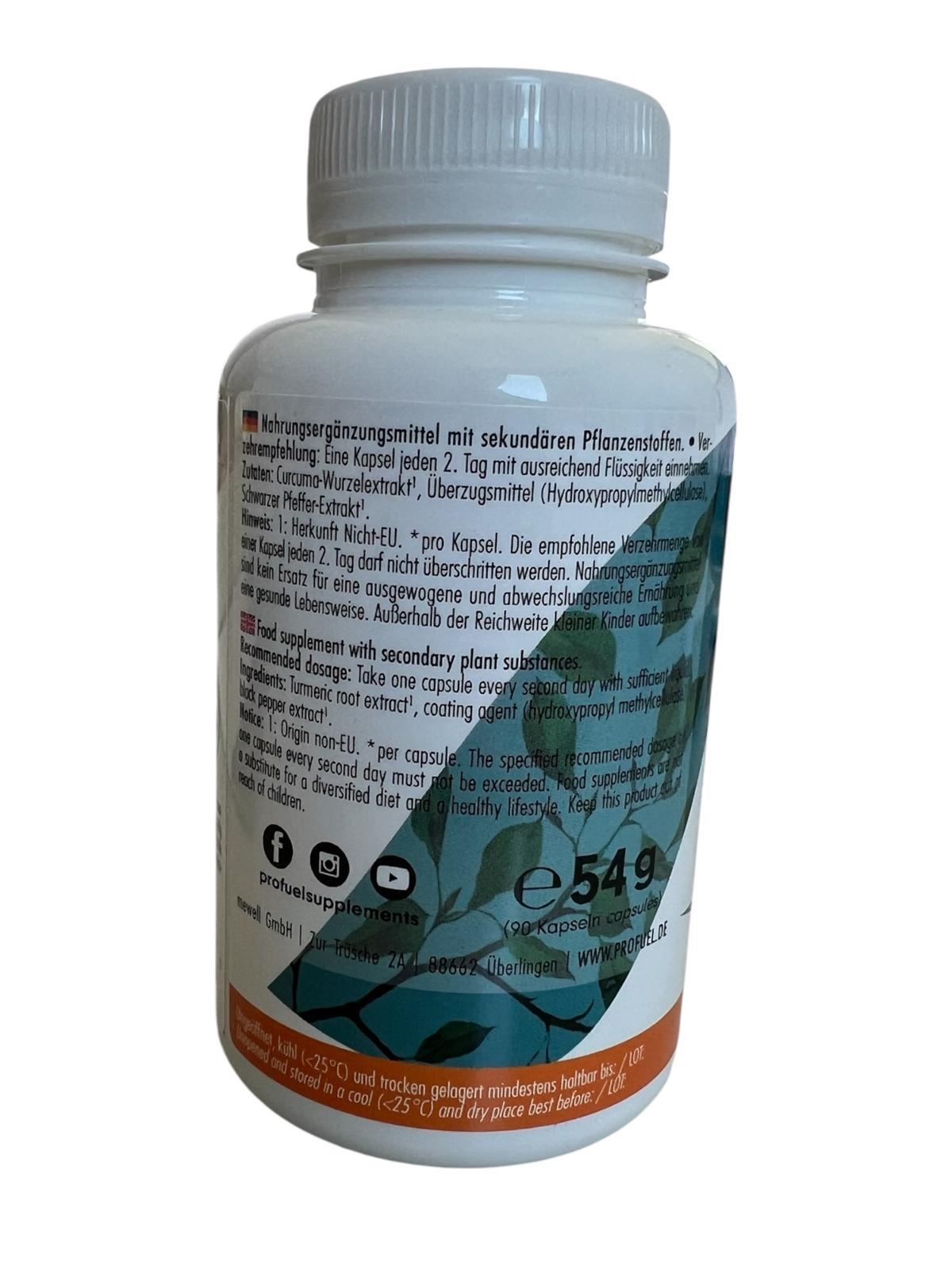 ProFuel CURCUMA Extrakt (90 Kapseln) 2/3