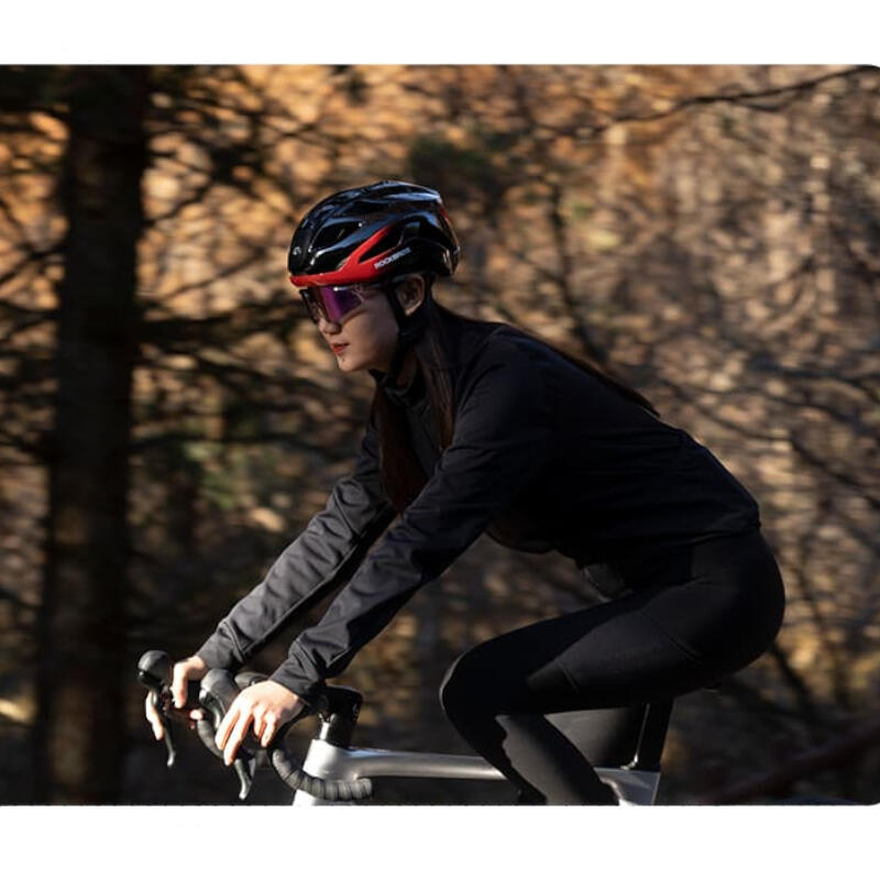 Kask rowerowy dla dorosłych z oświetleniem LED Rockbros ZK-077 regulowany 3/6