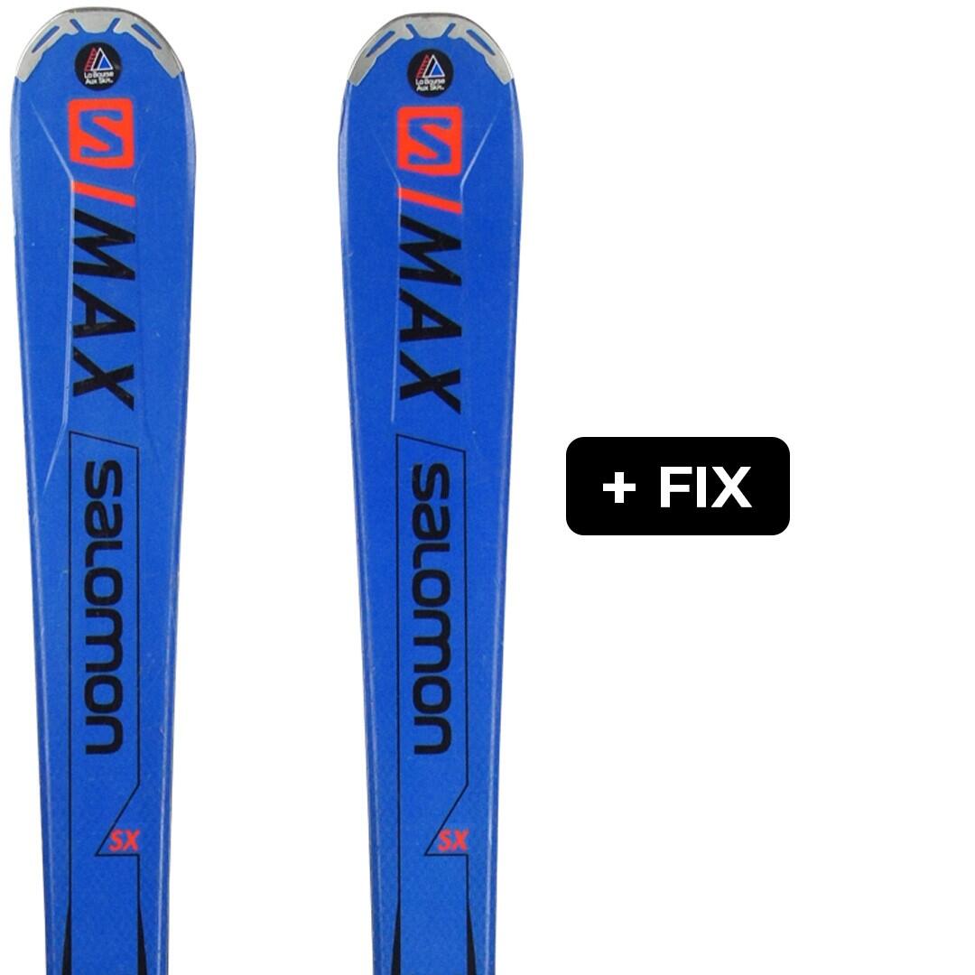 SALOMON Reconditionné - SALOMON S/MAX SX + SALOMON MERCURY 11 DEMO - Très bon état