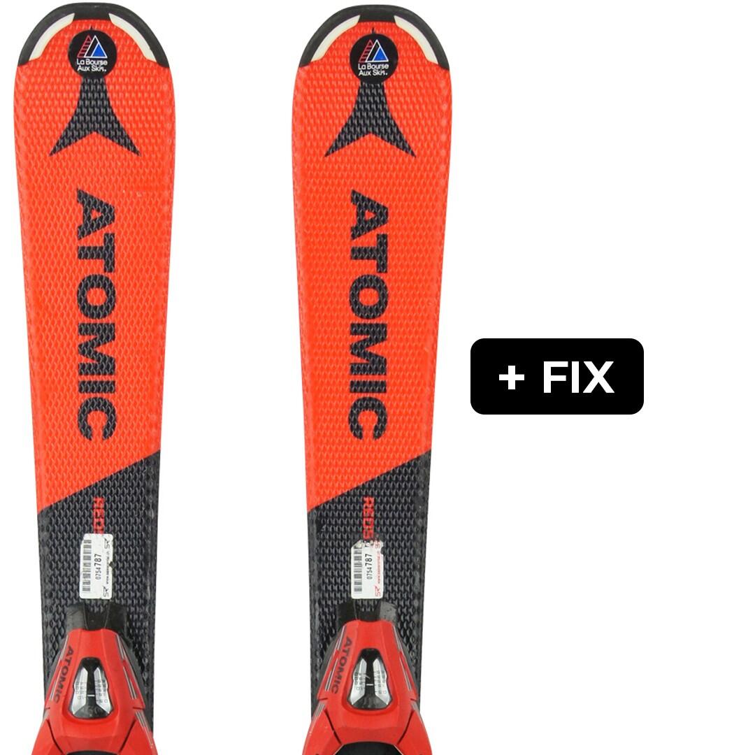 Atomic - Reconditionné - Atomic Redster J2 100-120 + Atomic C5 Et - Très Bon État - Skis - Multicolore - 110 - Decathlon
