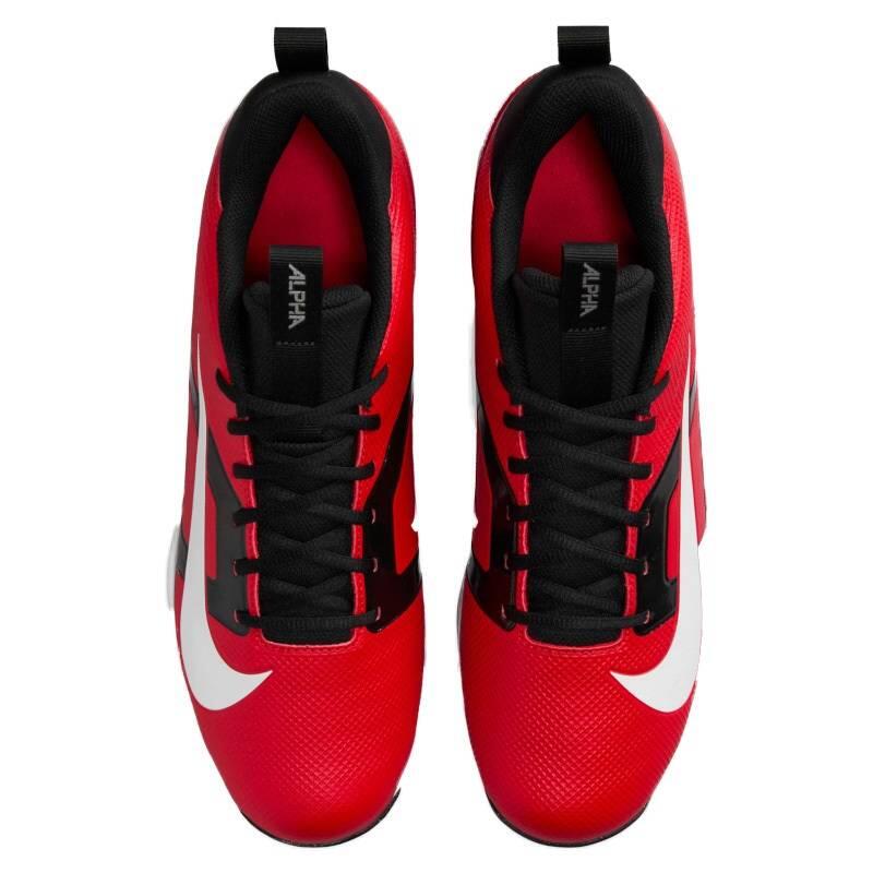 Crampons Nike Alpha Menace Shark 4 Mid Rouge 4/5