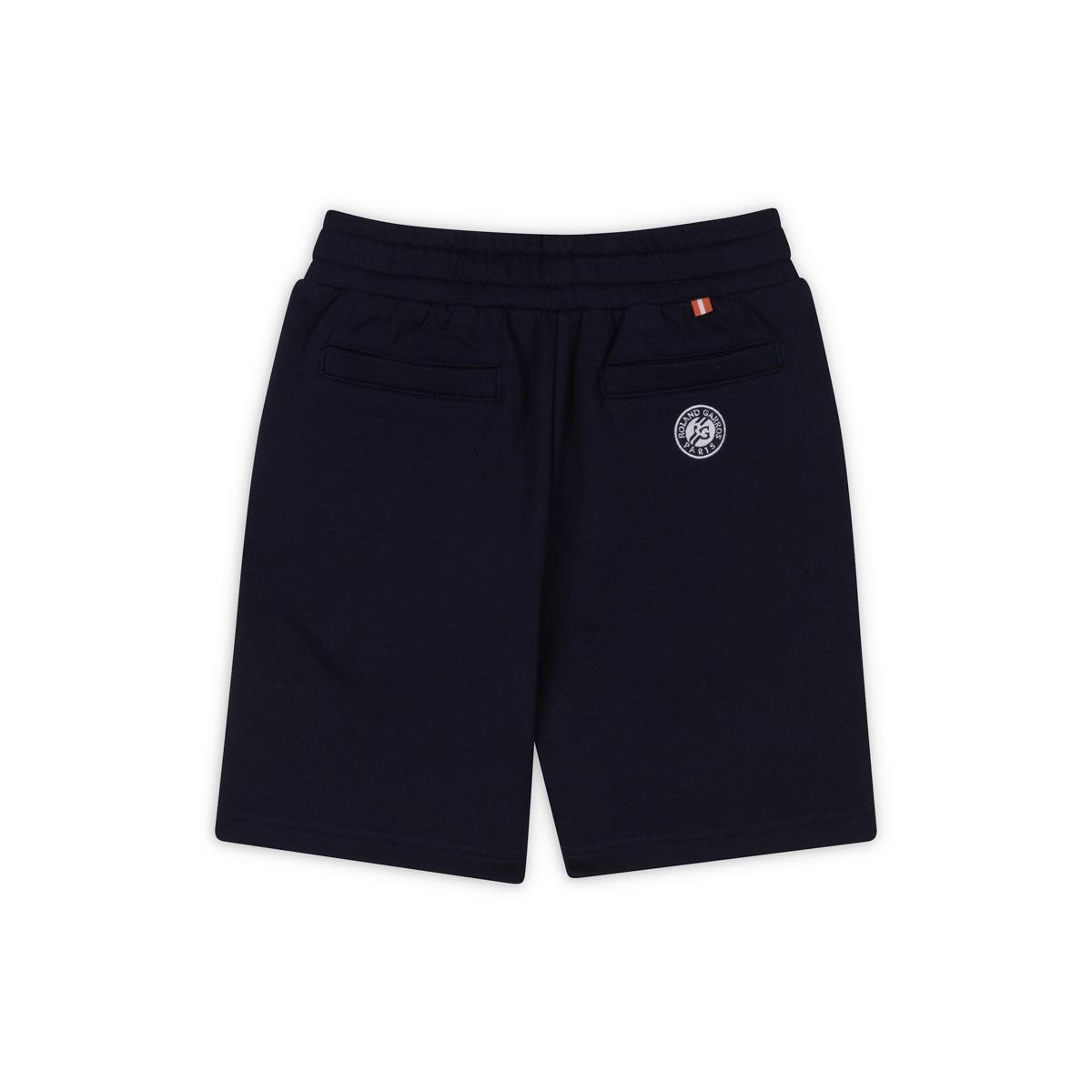 Short garçon Roland-Garros - Marine 2/2
