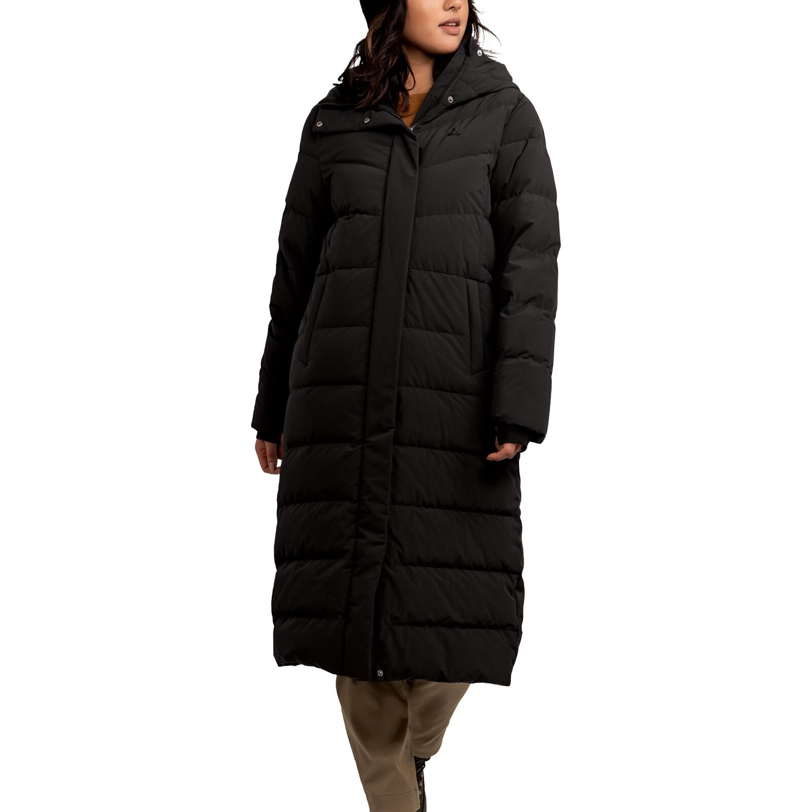 Daunenmantel wärmend atmungsaktiv weich Damen - Urban Down Coat Style Vindave 2/3