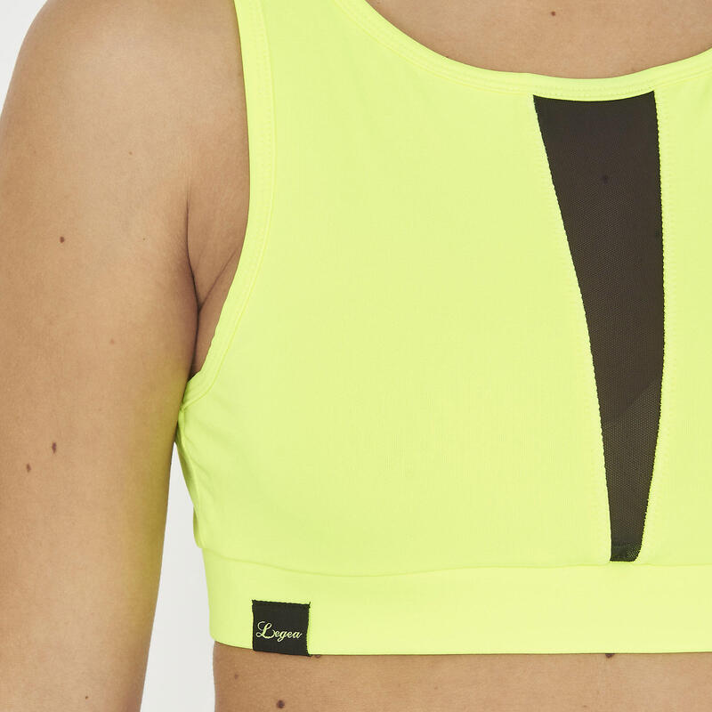 Femei Fitness Top Sustinere Mesh Gunlo