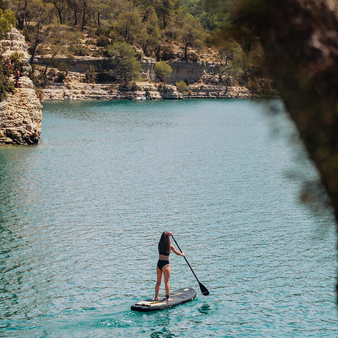 Pack Stand Up Paddle Gonfiabile – Neon Fluor Lime 9'8 3/8