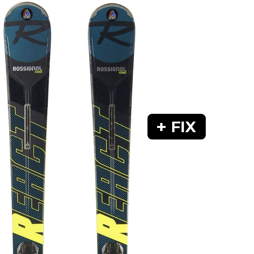 ROSSIGNOL Reconditionné - ROSSIGNOL REACT R8 HP + LOOK KONNECT NX12 - Très bon état