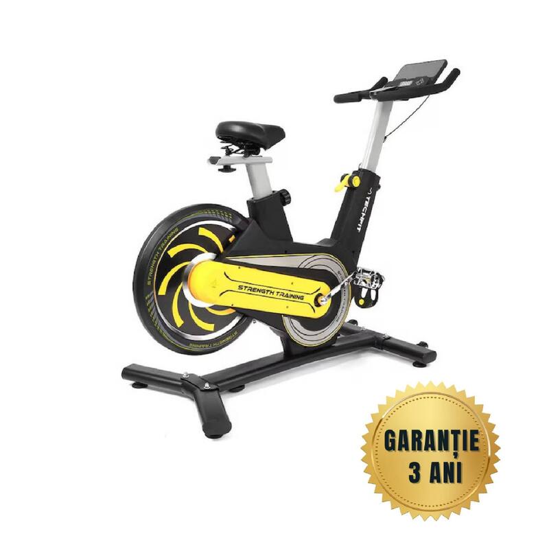 Bicicleta Indoor Cycling TECHFIT® SBK-TRAINING, Sistem Rezistenta Magnetic, Sist