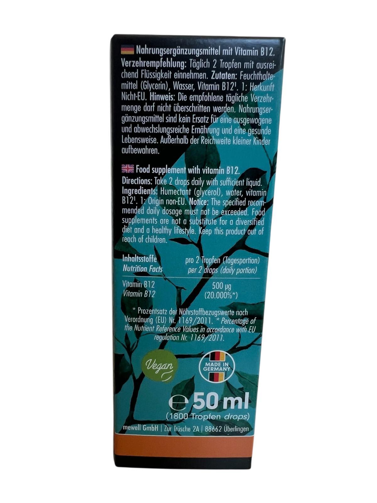ProFuel Vitamin B12 - 50ml (1800 Tropfen) 3/5