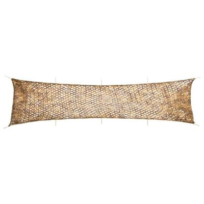 VidaXL rete mimetica con sacca 809 x 207 cm color sabbia