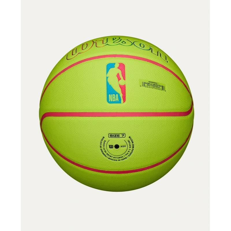 Ballon de Basketball Wilson NBA Chicago Bulls Team Neon 4/4