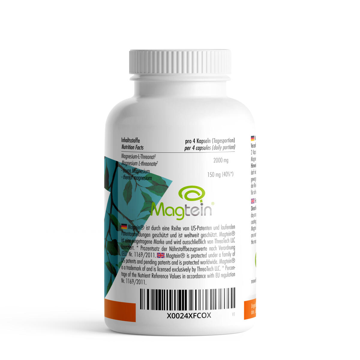 ProFuel Magnesium L-Threonat Magtein® (120 Kapseln) 2/3