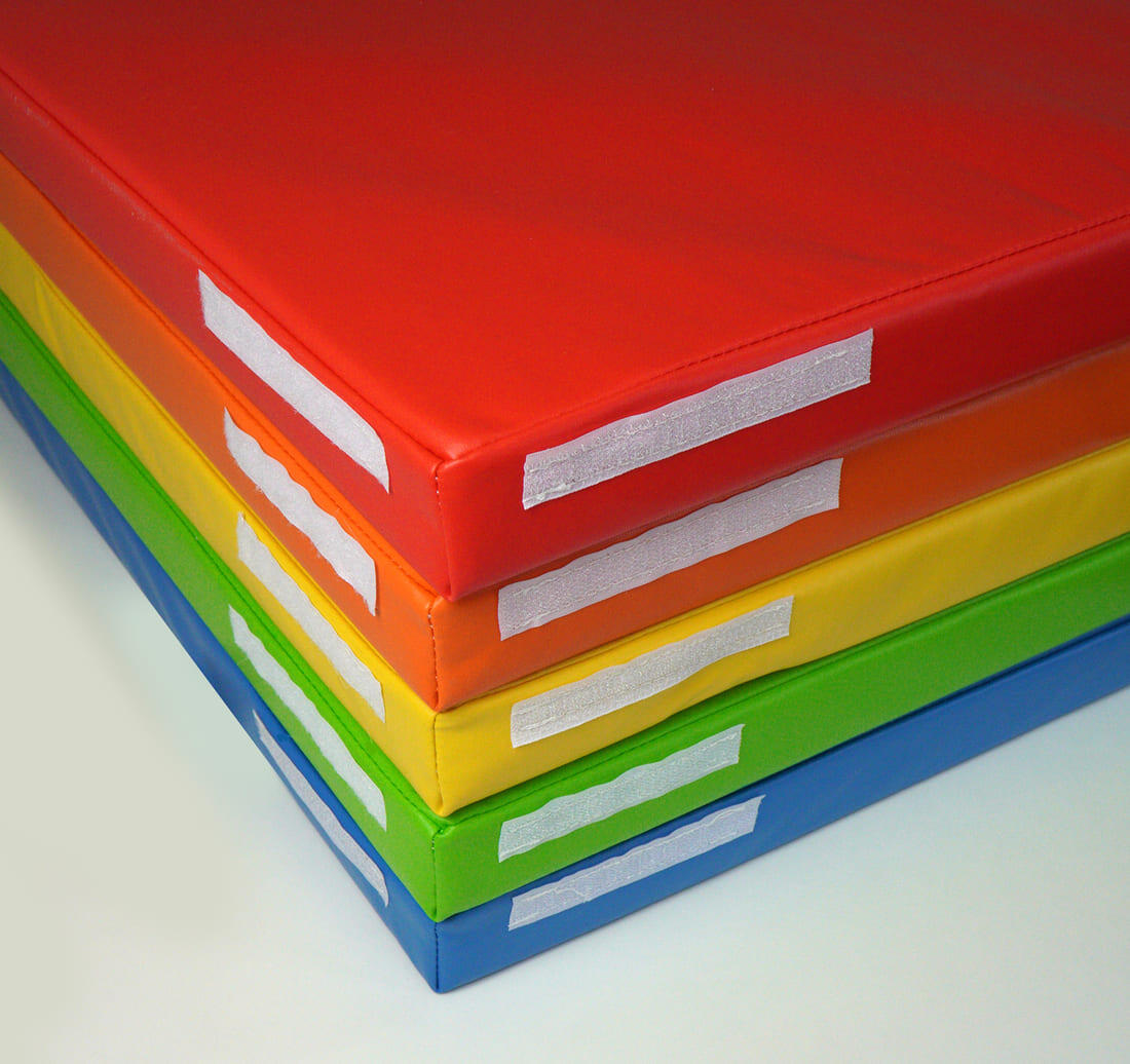 Materac Gimnastyczny 100×100×5Cm - Zielony 4/4