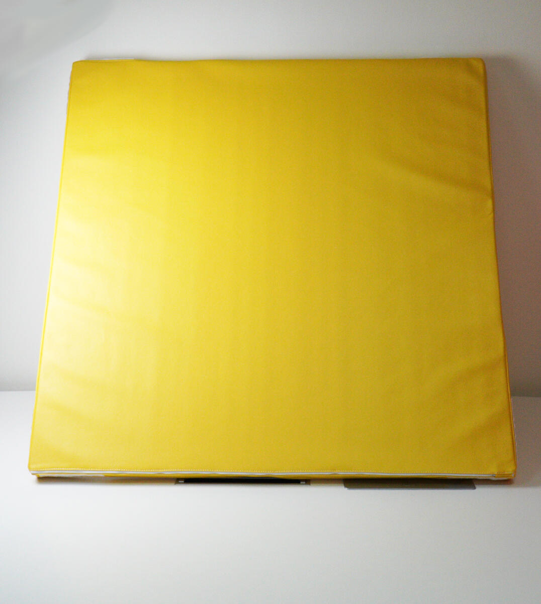 Materac Gimnastyczny 100×100×5Cm - Żólty 2/4