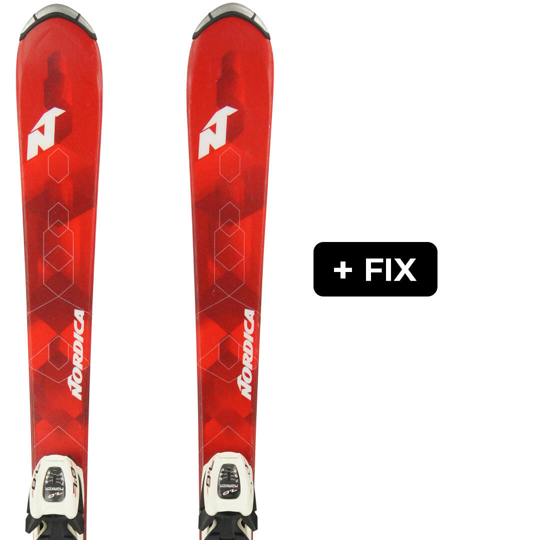 Reconditionné - NORDICA NAVIGATOR TEAM + MARKER  JR 4.5 7.0 FDT - Très bon état 1/7