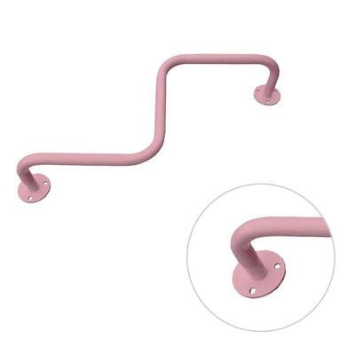 Gebogene Klimmzugstange Deckenmontage Rosa
