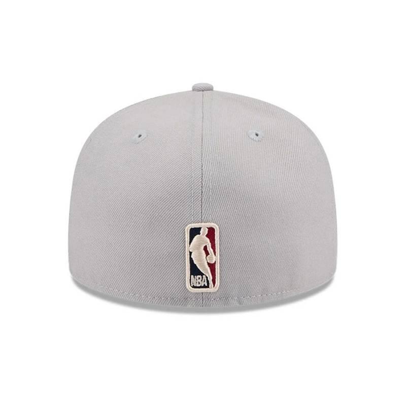 Casquette NBA San Antonio Spurs New Era Hardwood Classic 59FIFTY Gris 3/4