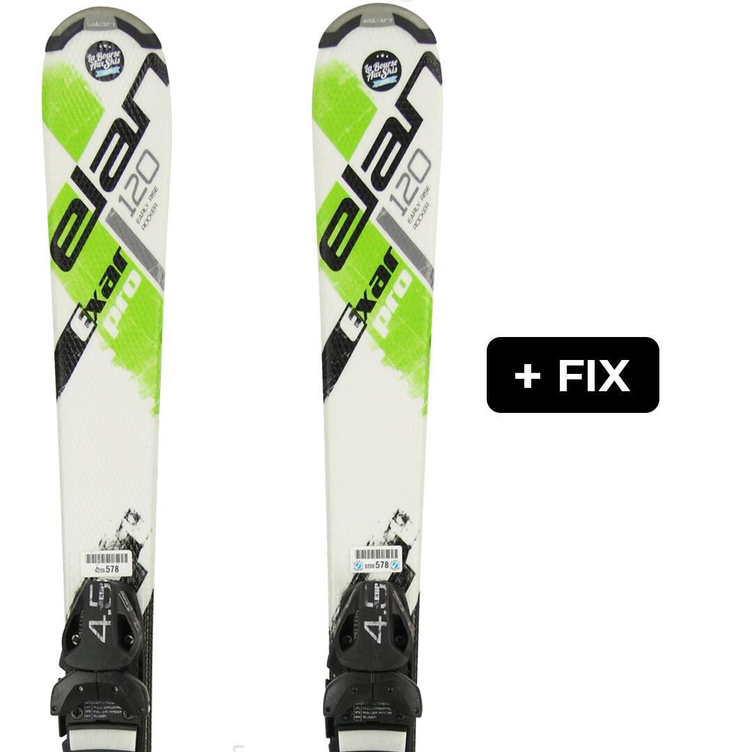 ELAN Reconditionné - ELAN EXAR PRO WHITE/GREEN + FSP 4.5 - Très bon état