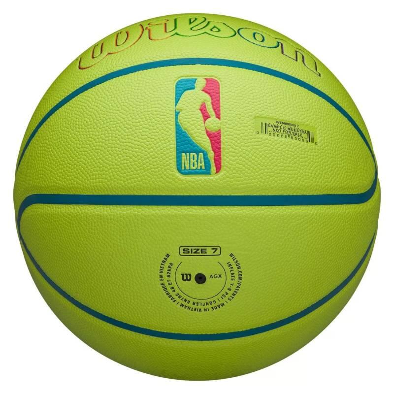Ballon de Basketball Wilson NBA Golden State Warriors Team Neon 2/4
