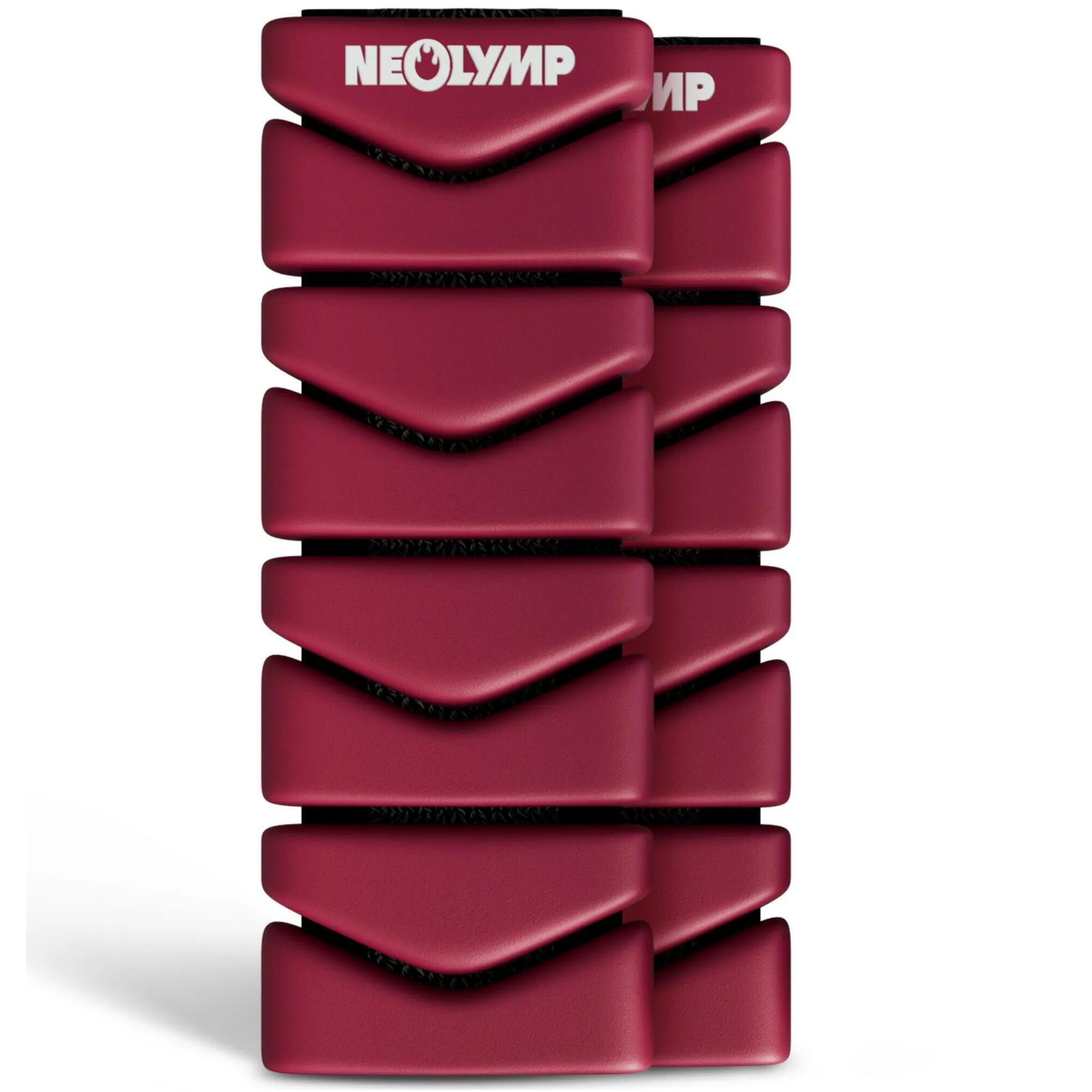 Neolymp - Poids De Cheville Pilates Lot De 2 – 1 Kg Bracelets En Silicone - Handgrip - No Size - Decathlon