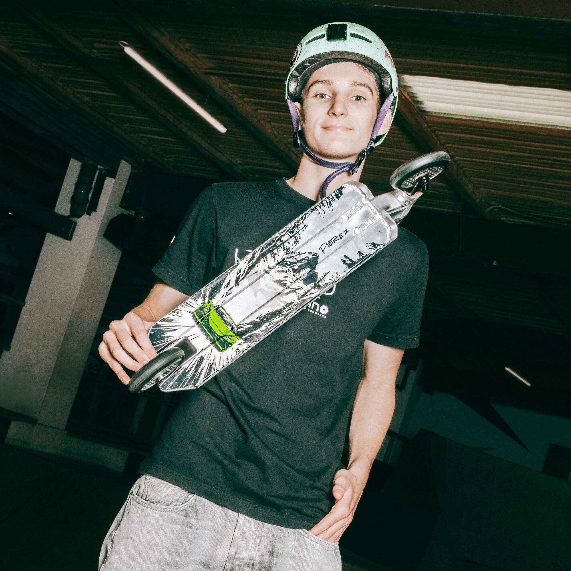 Deck pro freestylovou koloběžku Movino TEAM PRO Signature x Piotr Matyja 3/7