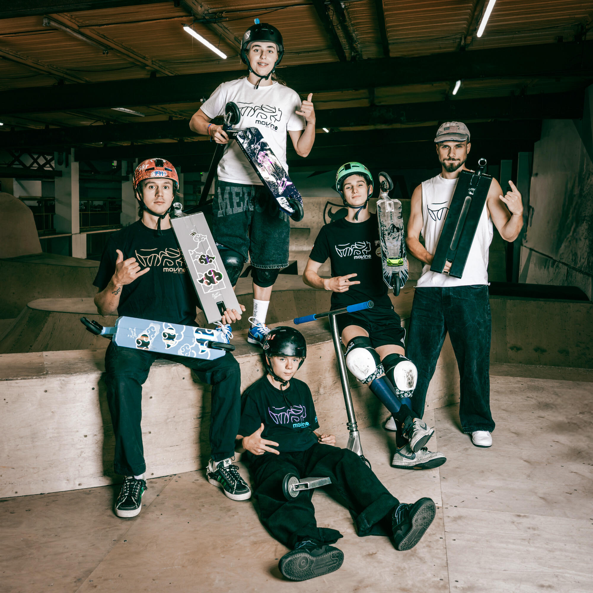 Deck pro freestylovou koloběžku Movino TEAM PRO Signature x Bart Oskroba 3/6