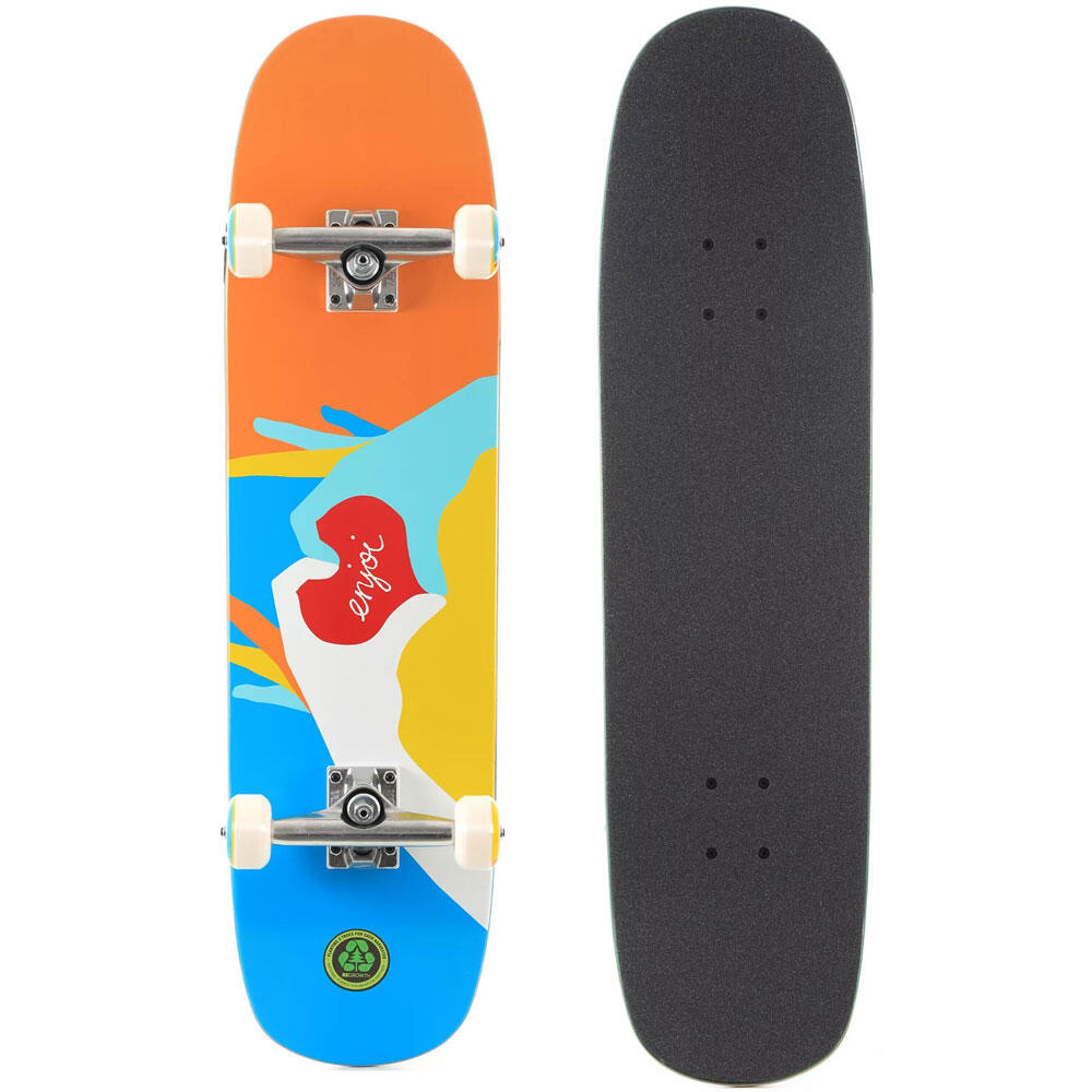 Cruiser Enjoi Skateboard Premium Heart Multi 31.8'' 2/4