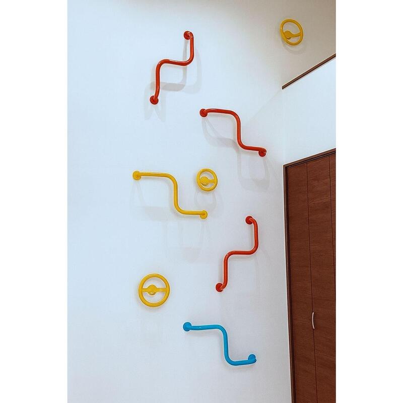 RBX Bară de Tracțiuni Gimnastică Curbată pentru Perete și Tavan