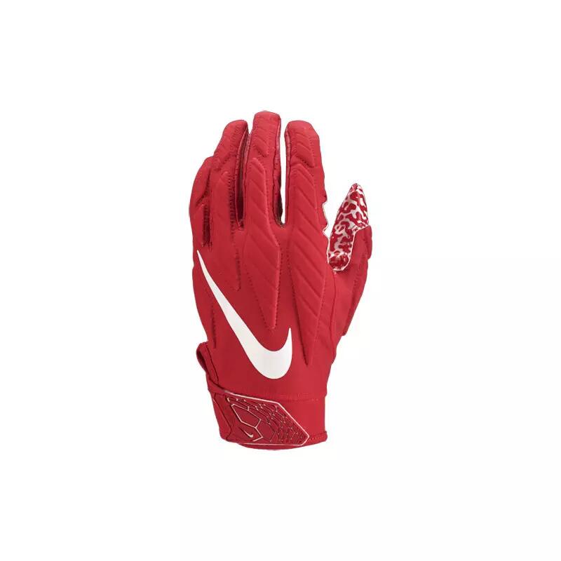Gants de Football Américain Nike Superbad 5.0 Rouge 1/2