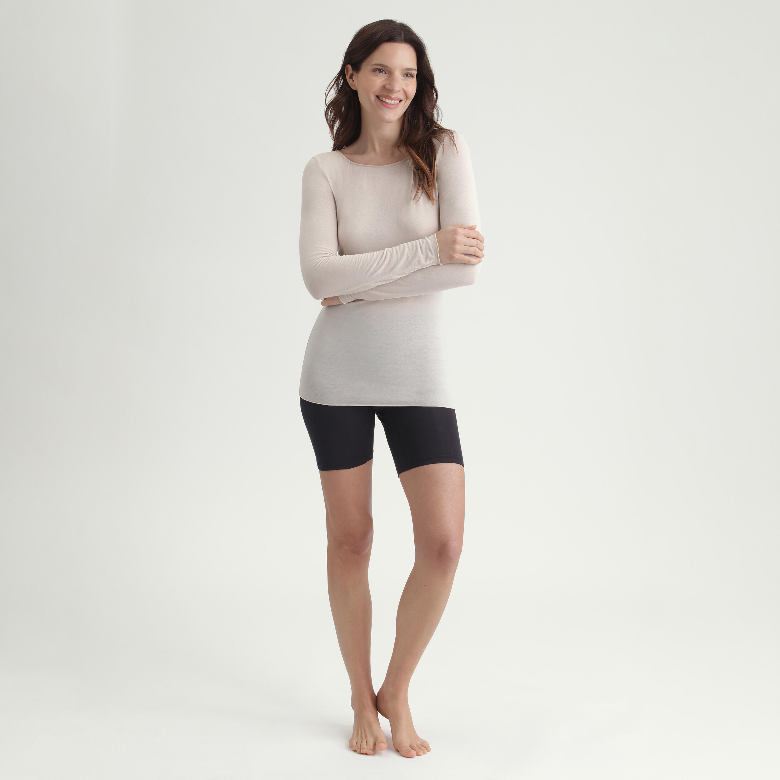 Dim Thermal, T-shirt manches longues 1/4