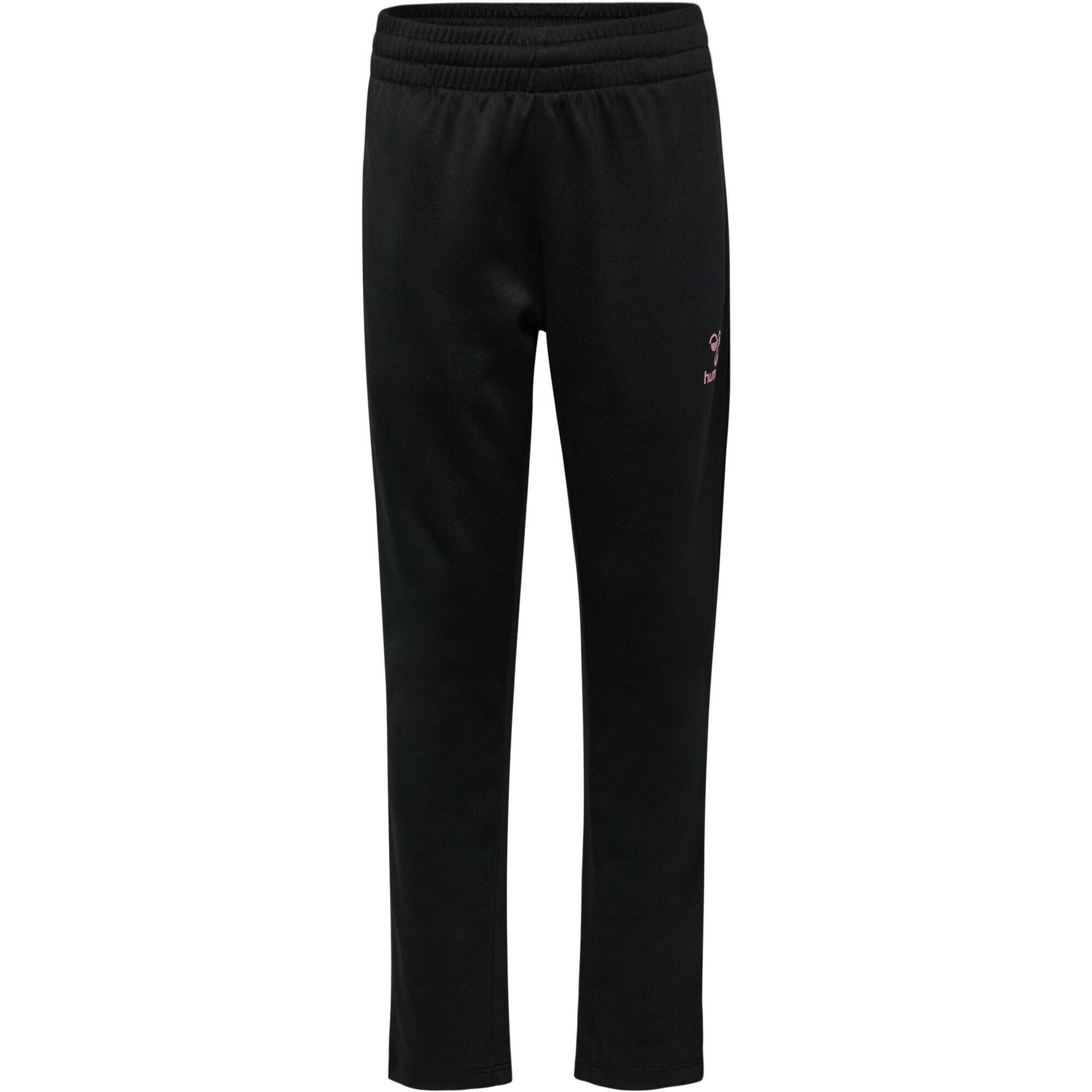 Hummel - Fermeture À Cordon Pantalon Hmlshimmer Multisport Enfant Hummel - Pantalons - Noir|rose - Decathlon