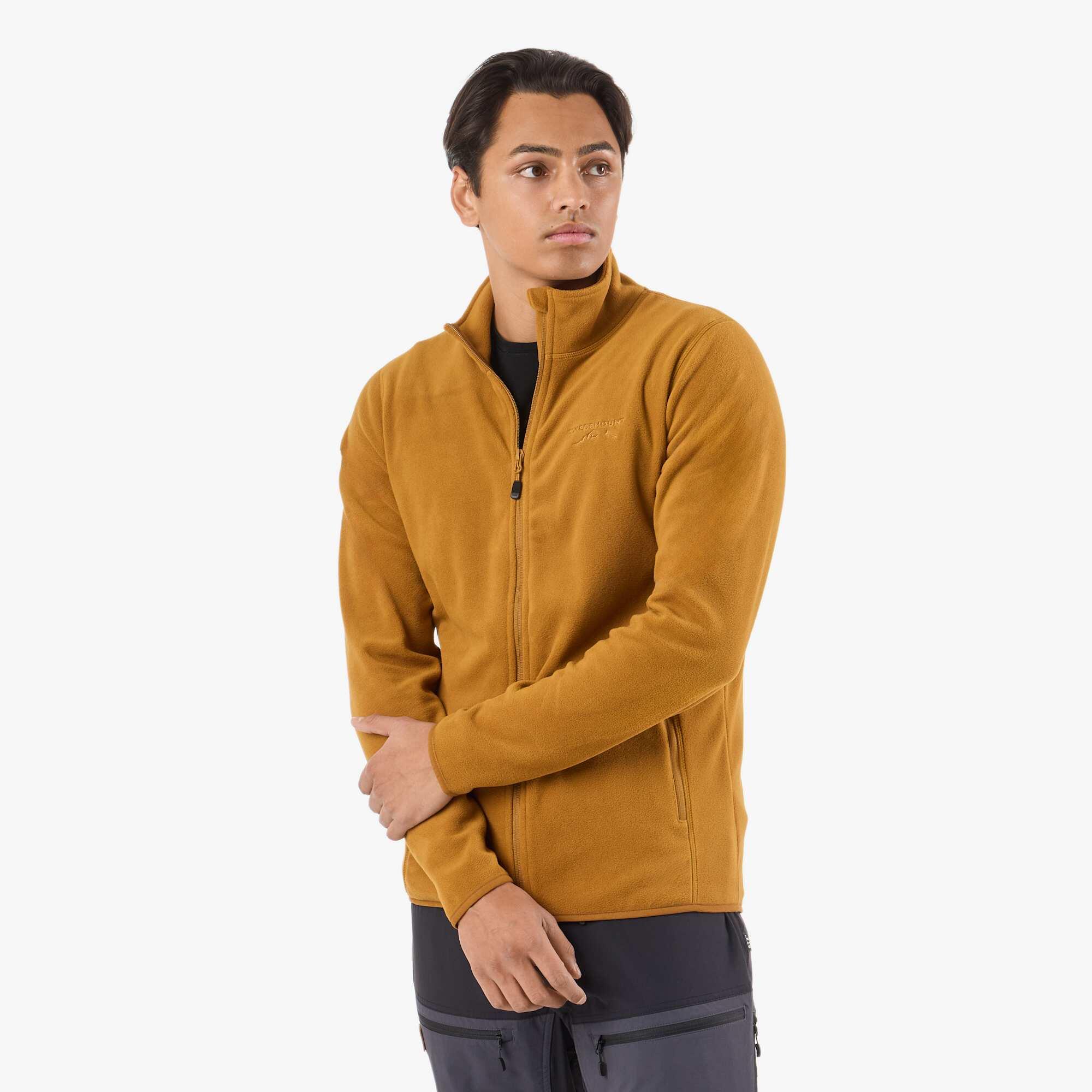 Swedemount - Polaire Randonnée Homme Manches Longues Zippée Intégrale Tromsö - Polaire - Marron - Decathlon