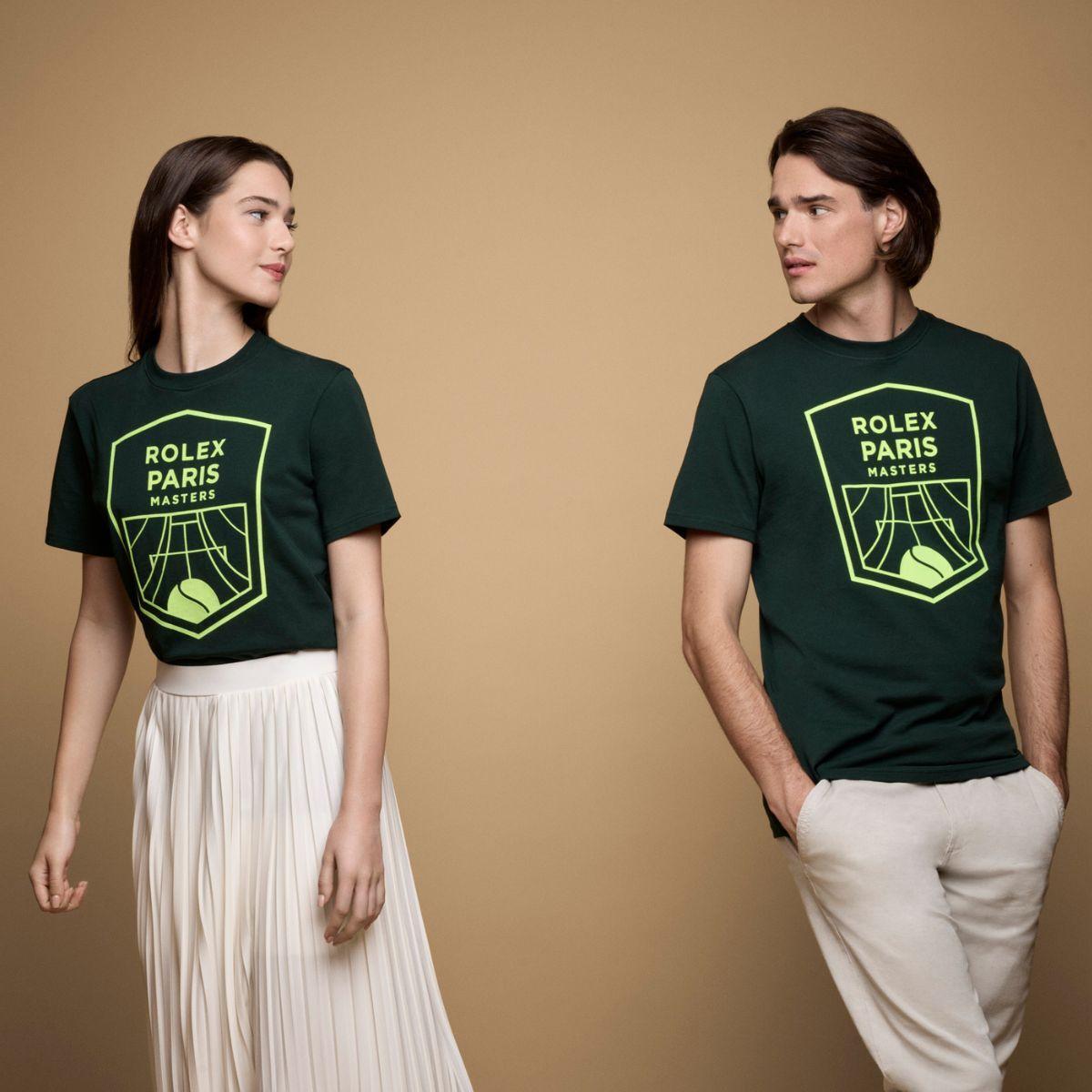 Rolex Paris Masters - T-shirt Unisexe Rolex Paris Masters - Vert - T-shirt Manches Courtes - Vert - Decathlon