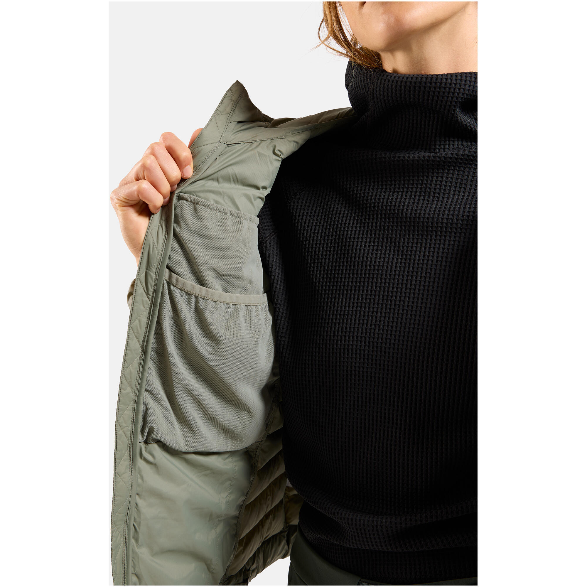 Kurtka puchowa Odlo Jacket insulated X-ALP PACKABLE DOWN 5/7