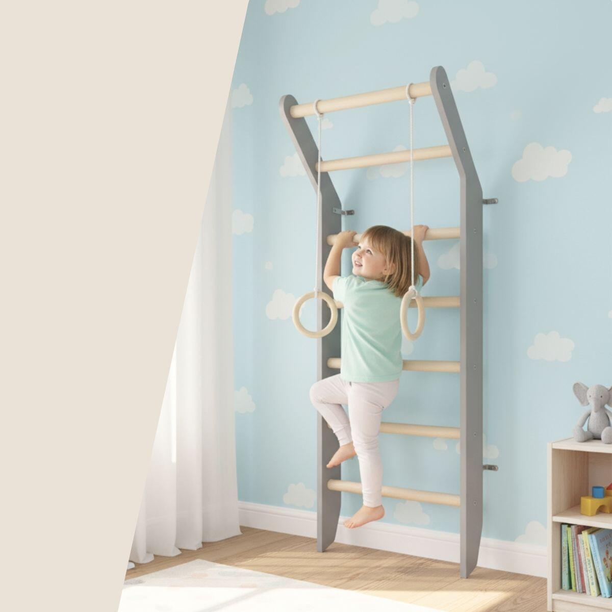 Échelle de gymnastique Toddler gris 2/7