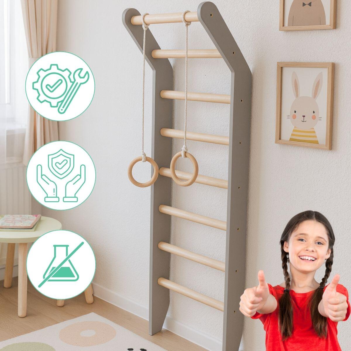 Échelle de gymnastique Toddler gris 5/7