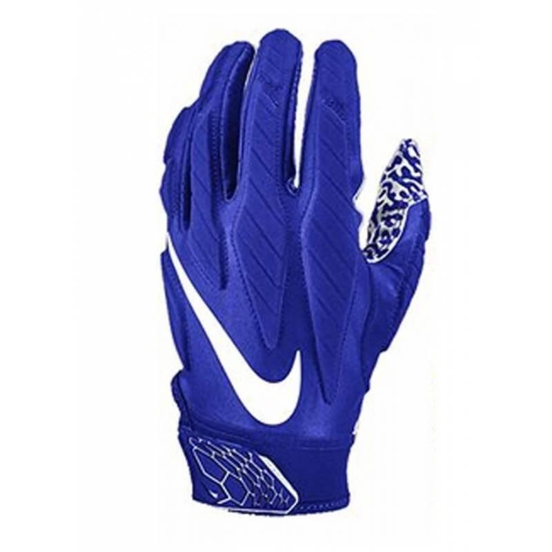 Gants de Football Américain Nike Superbad 5.0 Bleu 1/1